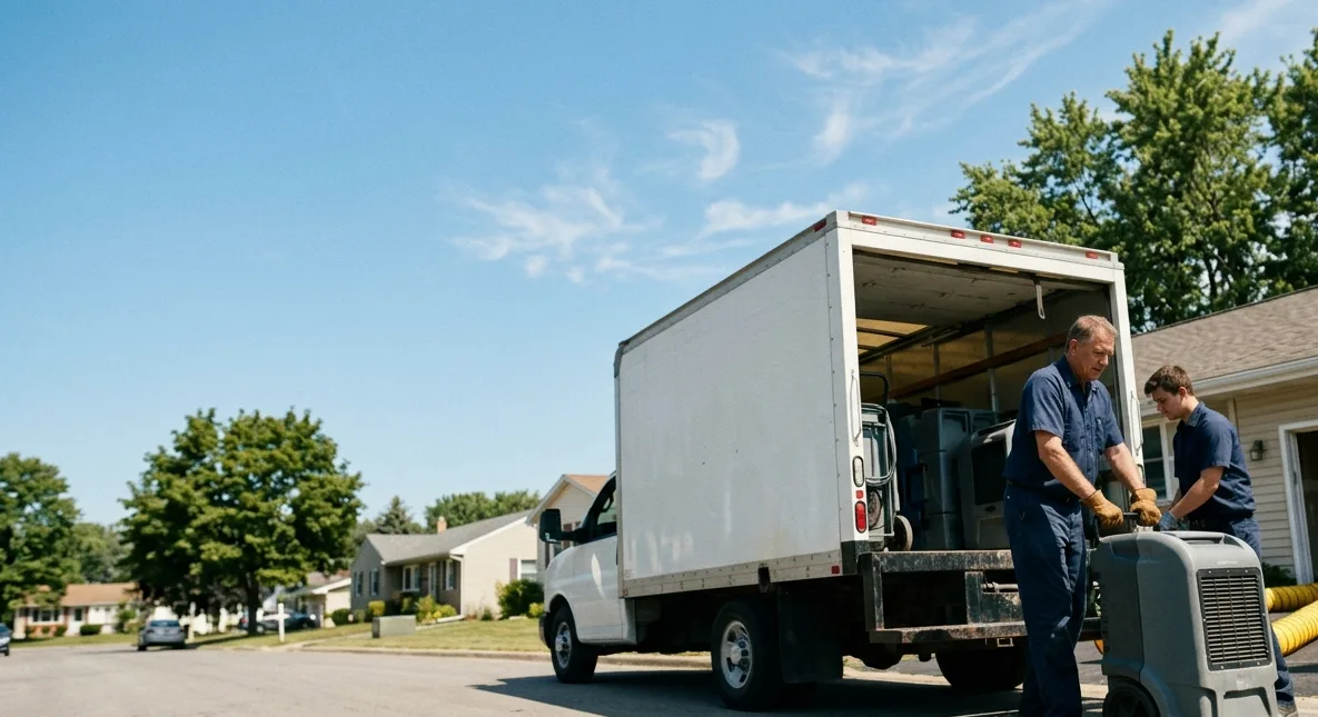 Water Damage Cleanup in Feesburg, OH near me
